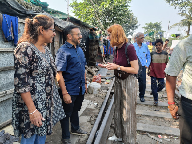 Charlotte Faber auf der Projektreise